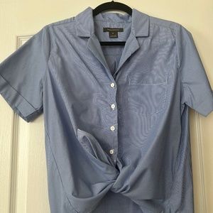 French Connection Tie-Front Blouse